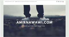 Desktop Screenshot of amirnawawi.com